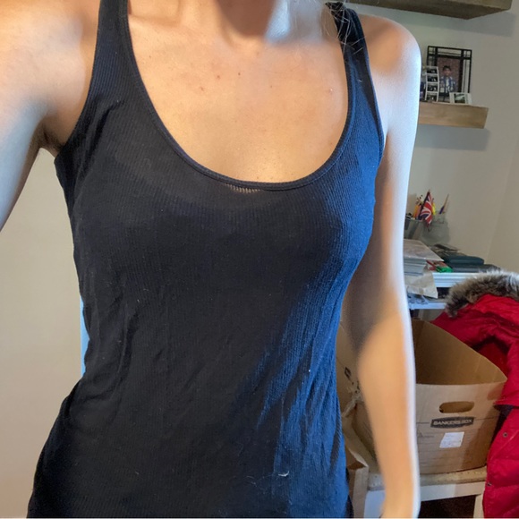 Dark blue tank top by A Made - Picture 1 of 2